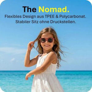 Mausito The Nomad Kinder Sonnenbrille - 6-9 Jahre - Rose...
