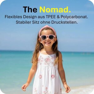 Mausito The Nomad Kinder Sonnenbrille - 6-9 Jahre - Rose...