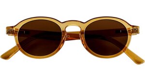 Retro - Sonnenbrille FIJI aus recyceltem Kunststoff in...