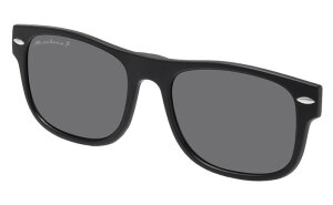 Montana Eyewear MRC1 Kunststoff Lesebrille in Schwarz mit optionalem Sonnenclip