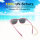 Mausito The Boho Kinder Sonnenbrille - 3-6 Jahre - Magenta – Flexibel, UV400 & BPA-frei