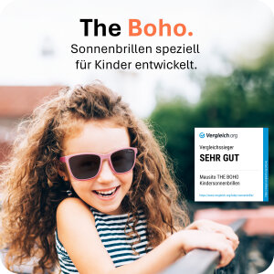 Mausito The Boho Kinder Sonnenbrille - 6-9 Jahre - Rose...