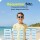 Mausito The Boho Kinder Sonnenbrille - 6-9 Jahre - Stone Blue Transparent – Flexibel, UV400 & BPA-frei