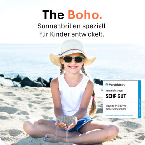 Mausito The Boho Kinder Sonnenbrille - 3-6 Jahre - Mint -...
