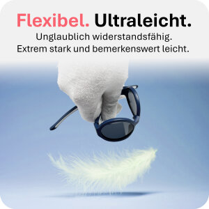 Mausito The Hippie Kinder Sonnenbrille - 2-5 Jahre - Navy – Flexibel, UV400 & BPA-frei