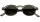 Retro - Sonnenbrille FIJI aus recyceltem Kunststoff in modernem Grau