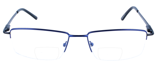 Dezente Bifokalbrille mit leichtem Tragekomfort & individueller Stärke in Schwarz