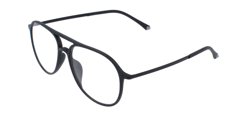 Moderne Bifokalbrille Pietro in Pilotform für vielseitige Sehbereiche
