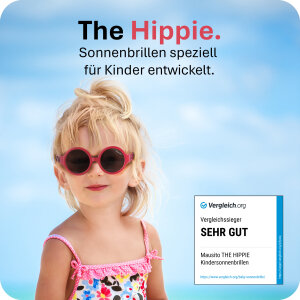 Mausito The Hippie Kinder Sonnenbrille - 2-5 Jahre -...
