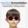 Mausito The Hippie Kinder Sonnenbrille - 6-24 Monate - Magenta – Flexibel, UV400 & BPA-frei