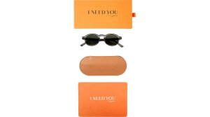 Retro - Sonnenbrille FIJI aus recyceltem Kunststoff in modernem Rosé