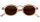 Retro - Sonnenbrille FIJI aus recyceltem Kunststoff in modernem Rosé
