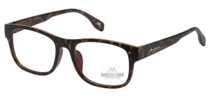 Montana Eyewear MRC1A Kunststoff Lesebrille in Havanna mit optionalem Sonnenclip