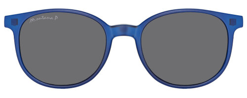 Montana Eyewear Sonnenclip MRC-2B Polarisierter Brillenaufsatz für runde Lesebrillen Blau
