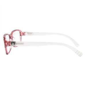 SPECNECS Lesebrille mit Federscharnier und extra langen Bügeln in Rosé-Perlmutt