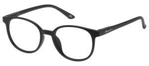 Montana Eyewear MRC-2 Lesebrille in Schwarz mit Magnet-Sonnenclip