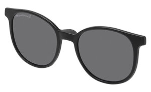Montana Eyewear MRC-2 Lesebrille in Schwarz mit Magnet-Sonnenclip