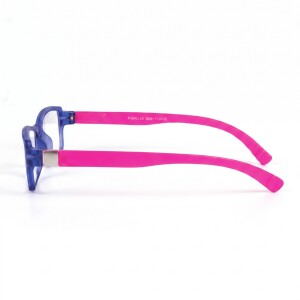 SPECNECS Lesebrille mit Federscharnier und extra langen Bügeln in Lila-Pink