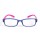SPECNECS Lesebrille mit Federscharnier und extra langen Bügeln in Lila-Pink