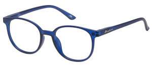 Montana Eyewear MRC-2B Lesebrille in Blau mit Magnet-Sonnenclip