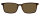 Montana Eyewear MRC-3A Magnet-Clip Havanna mit braun-gelben Polgläsern
