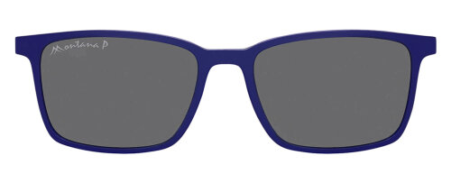 Montana Eyewear MRC-3B Magnetischer Brillenaufsatz polarisiert in Blau