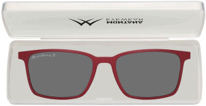 Montana Eyewear MRC-3C Roter Magnet-Clip-On Sonnenbrillenschutz polarisiert