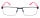 Korrektionsbrille BODO in sportlichem Design, Federscharnier & individueller Sehstärke in Schwarz