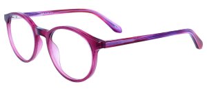 EIKE Fernbrille in Rose – Runde Komfortbrille mit...
