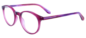 EIKE Fernbrille in Rose – Runde Komfortbrille mit...
