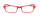 Alltags-Lesebrille Emil mit Federscharnier und extralangen Komfortbügeln in Rot