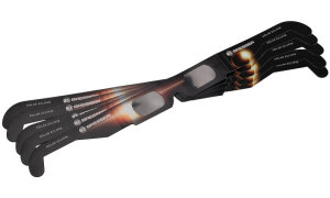 BRESSER Sonnenfinsternis-Brille mit ISO-zertifiziertem Augenschutz