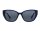 Victoria Sonnenbrille Lazer Sun 36 im Schmetterlingsdesign in Navy mit Federscharnier