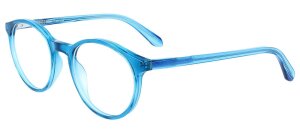EIKE Fernbrille in Blue – Runde Komfortbrille mit...