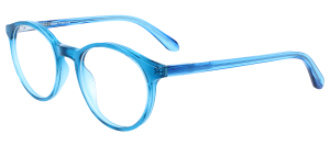 EIKE Fernbrille in Blue – Runde Komfortbrille mit...