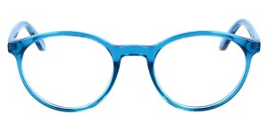 EIKE Fernbrille in Blue – Runde Komfortbrille mit...