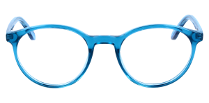 EIKE Fernbrille in Blue – Runde Komfortbrille mit...