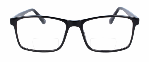 DETLEF Bifokalbrille – Leichte Komfortbrille für Ferne & Nähe in Schwarz