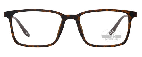 Montana Eyewear Lesebrille MRC-3A in Havana mit optionalem Sonnenclip