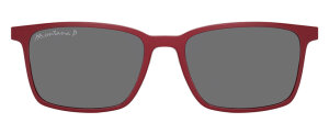 Montana Eyewear Lesebrille MRC-3C in Rot mit optionalem Sonnenclip