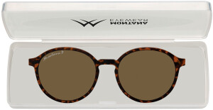 Montana Eyewear Magnetischer Clip-On Sonnenbrillenaufsatz Havanna MRC-4A