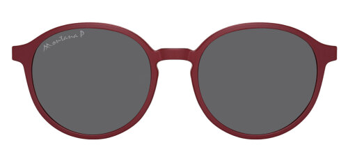 Montana Eyewear Magnetischer Clip-On Sonnenbrillenaufsatz Rot MRC-4C