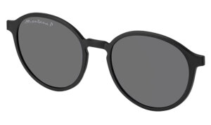 Montana Eyewear MRC-4 Schwarz Lesebrille mit optionalem magnetischem Sonnenclip