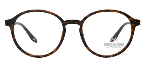 Montana Eyewear MRC-4A Havanna Lesebrille mit optionalem magnetischem Sonnenclip