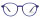 Montana Eyewear MRC-4B Blau Lesebrille mit optionalem magnetischem Sonnenclip