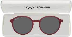 Montana Eyewear MRC-4C Rot Lesebrille mit optionalem magnetischem Sonnenclip