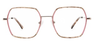 Heyelander CHLOE - Metallbrille in Eisblau-Pfirsich