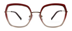 RUBY – Stilbewusste Brillenfassung in Rot mit...