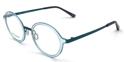 Heyelander MARLI - Leichte Metall-Kunststoffbrille in Himmelblau