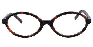 Heyelander GWENN - Ovale Kunststoffbrille in Havanna